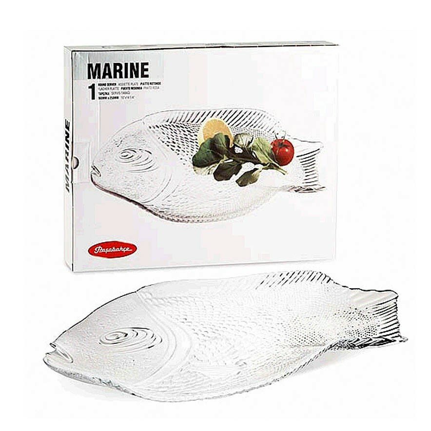Блюдо Marine Рыба 355х254 мм