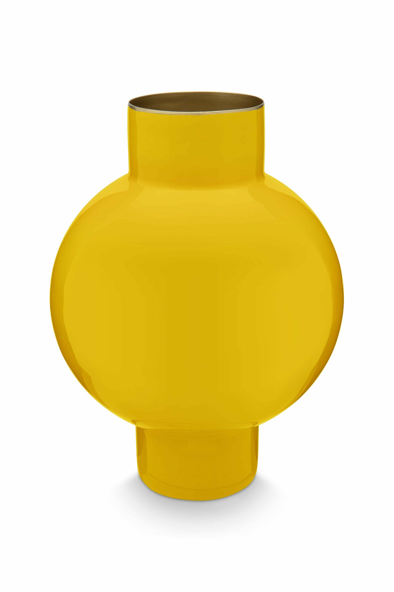 фото Ваза Pip Studio Metal Small Yellow, WW.51.102.053, 18x24 см