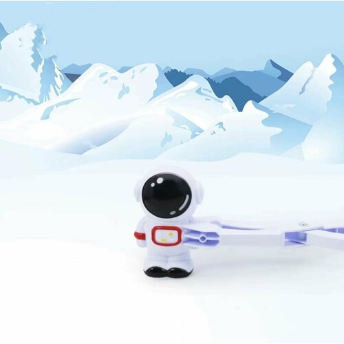 Снежколеп Космонавт белый снежколеп детский снеголеп снегобол