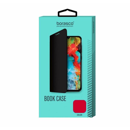 Чехол BoraSCO Book Case для Samsung Galaxy A33 красный