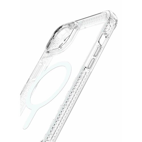 Чехол антибактериальный ITSKINS SUPREME CLEAR для iPhone 14 Plus ( 6.7"), MagSafe/прозрачный