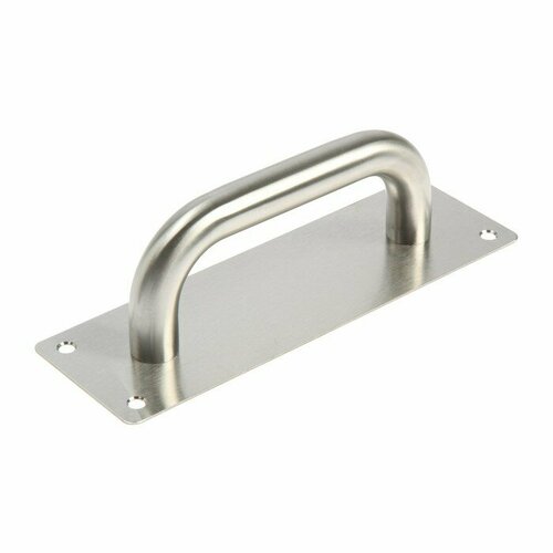 Ручка дверная цвет нержавеющая сталь 200х65 мм 564₽