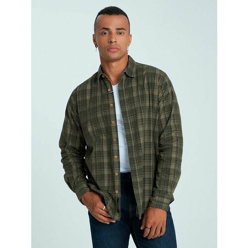 фото Рубашка velocity, размер xl, зеленый