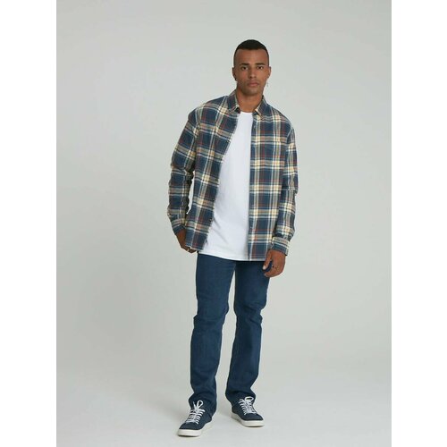 фото Рубашка velocity, размер xl, голубой