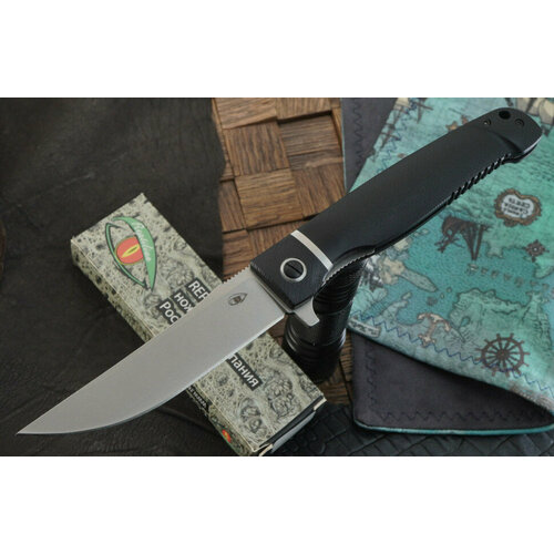 фото Складной нож reptilian карат 02black