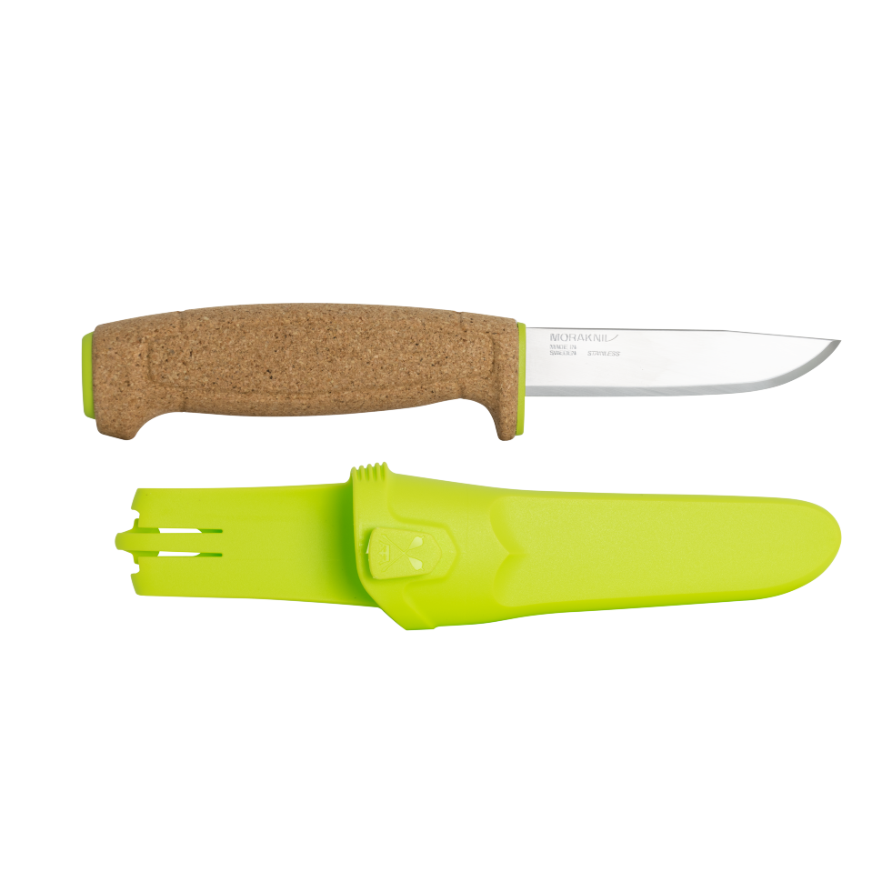 Нож Morakniv Floating Knife, нержавеющая сталь, пробковая ручка, 13686