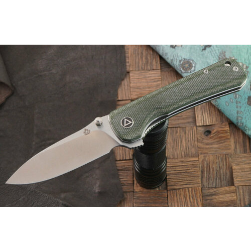 Складной нож QSP Knife Hawk QS131-H нож hawk sandvik 14c28n micarta green qs131 h от qsp