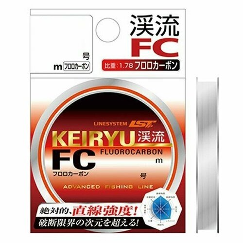 Флюорокарбон Linesystem Keiryu FC 10m #0,6 (0,128mm) флюорокарбон linesystem keiryu fc 10m 0 25 0 083mm 0000680249