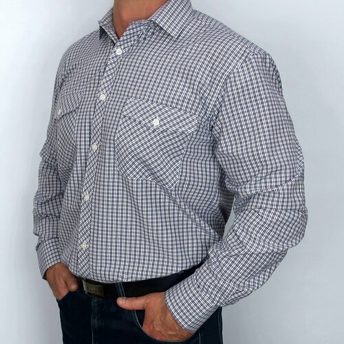 фото Рубашка palmary leading, размер m, серый