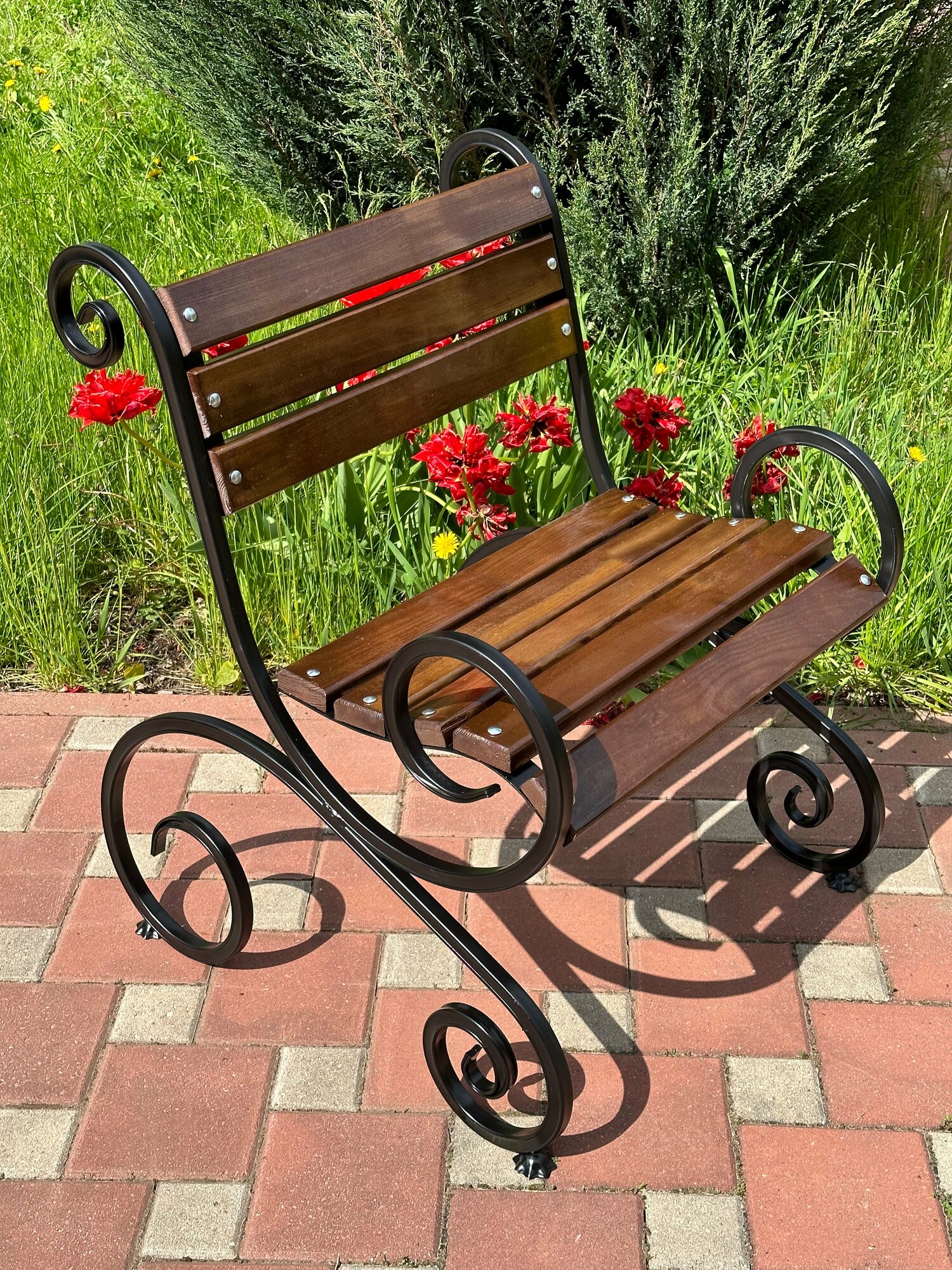 Кресло садовое Ласковый май, скамейка садовая