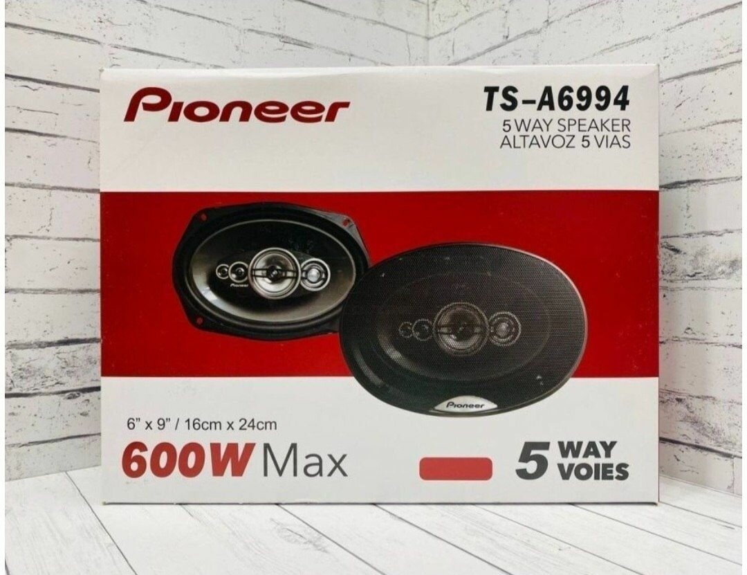 Автомобильные колонки Pioneer TS-A6994 6x9" овал