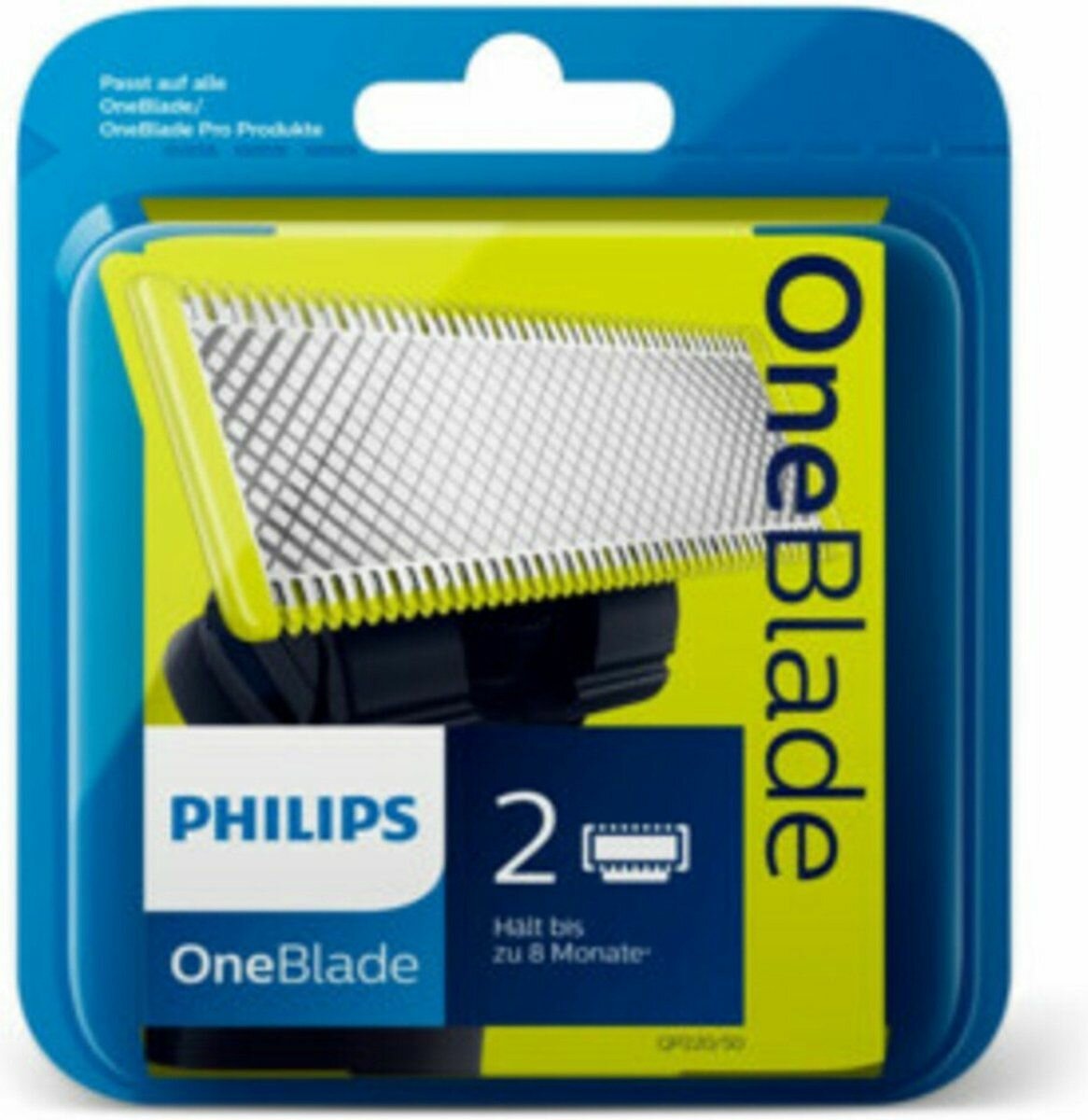 Сменные лезвия QP220/50 (2 шт) для триммера OneBlade и OneBlade Pro