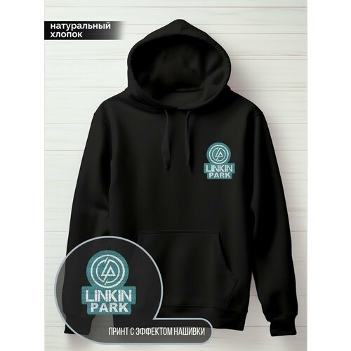 фото Худи hypnotica, размер m, черный