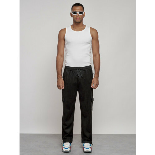  брюки MTFORCE, карманы, мембрана, регулировка объема талии, размер 54, черный