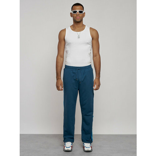  брюки MTFORCE, карманы, мембрана, регулировка объема талии, размер 52, синий