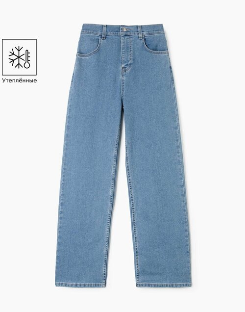 Джинсы Gloria Jeans, размер 8-9л/134 (33), синий