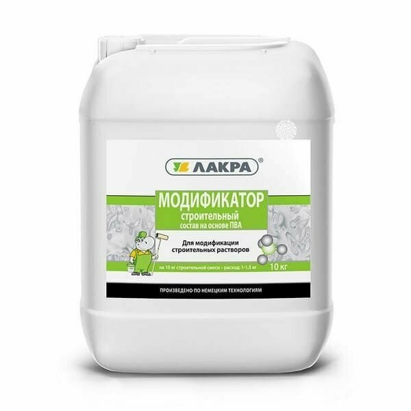 фото Состав на основе ПВА Лакра Модификатор строительный 10кг Л-С подарок на день рождения мужчине, любимому, папе, дедушке, парню
