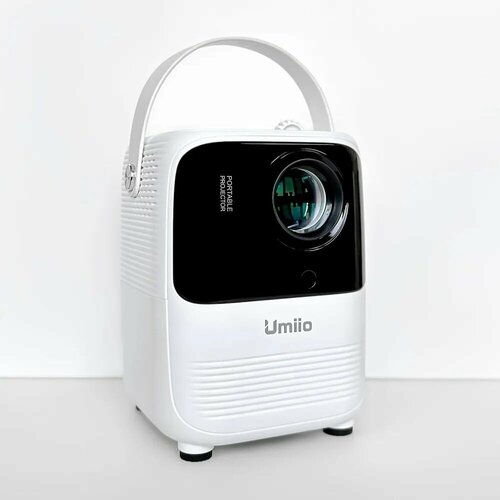 Проектор Портативный проектор Umiio A008 Pro, WiFi, Android TV, Белый