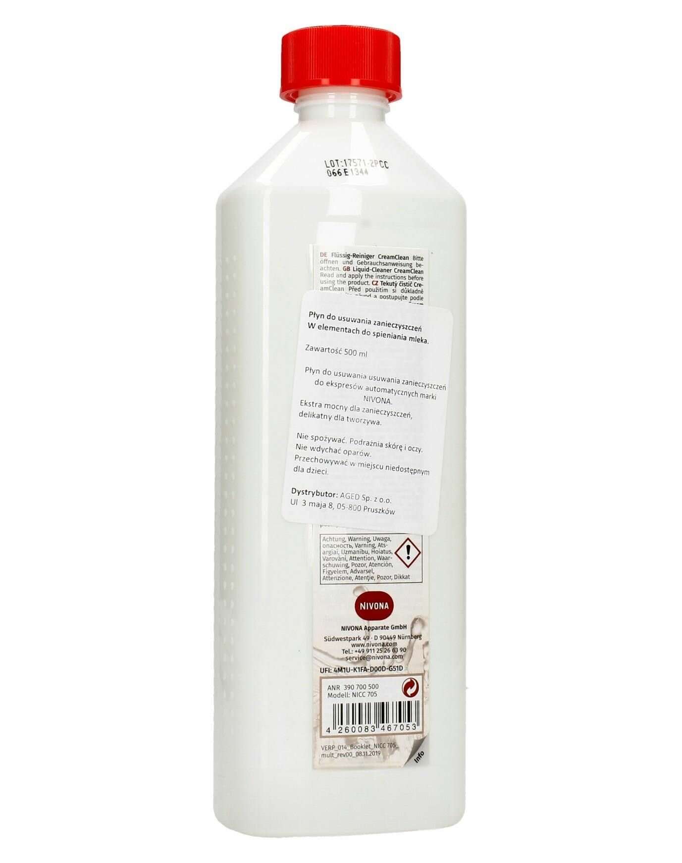 Жидкость Nivona Для чистки каппучинатора NICC 705 , 500 мл - фотография № 8