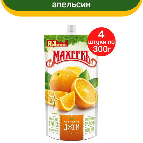 Джем Махеевъ Апельсиновый, 4 шт. по 300 г