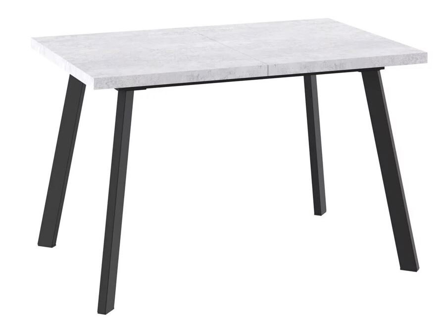 фото Стол раздвижной БОРГ-140(180)х85 Серый сланец/Чёрный