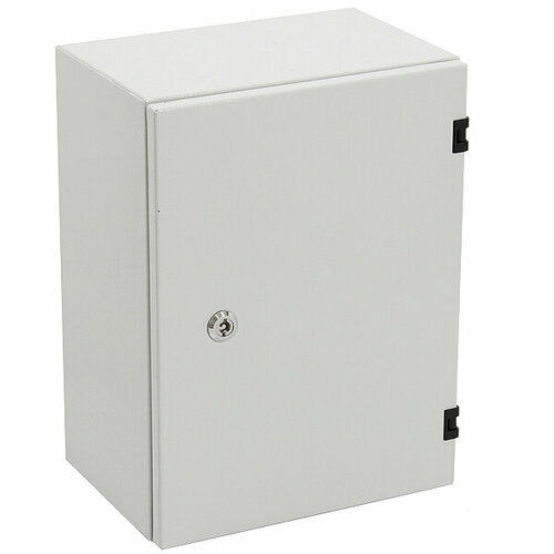 Шкаф IP66 400х300х210мм светло-серый с монтажной платой 86041 Щитэлектрокомплект 804.02Rx R5 M2.0
