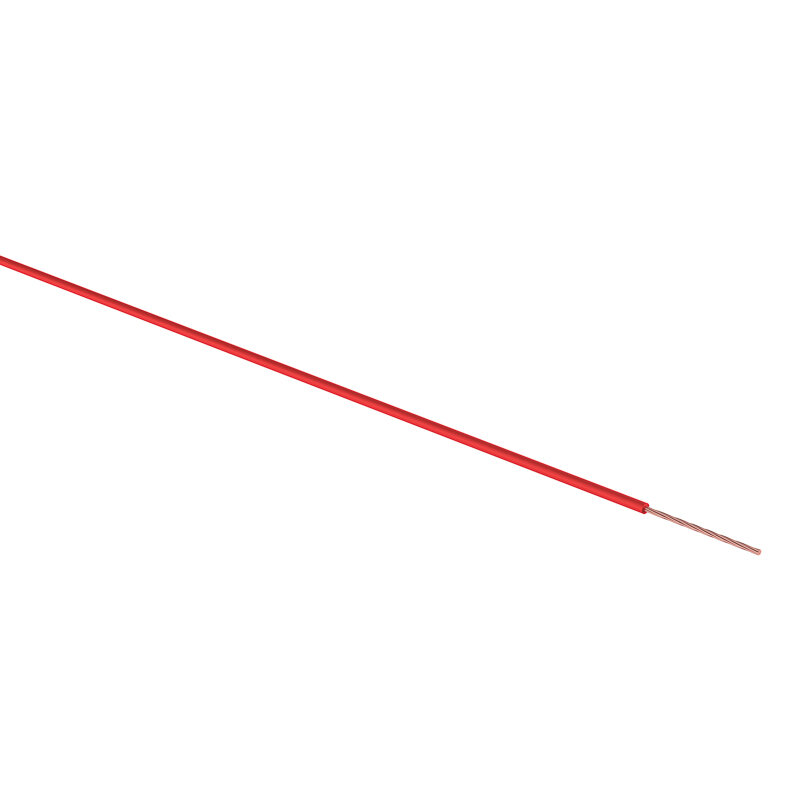 Провод автомобильный ПГВА/пвам REXANT 1х0,75 мм красный, бухта 10 метров