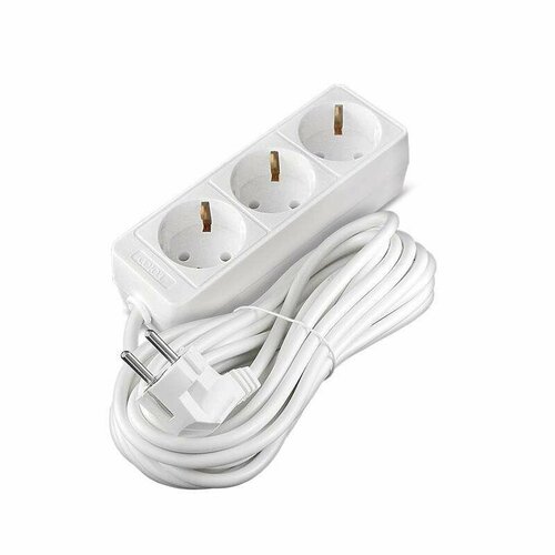 Удлинитель с заземлением 3 гнезда 10 метров ПВС 16А TANGO 1016379 1301₽