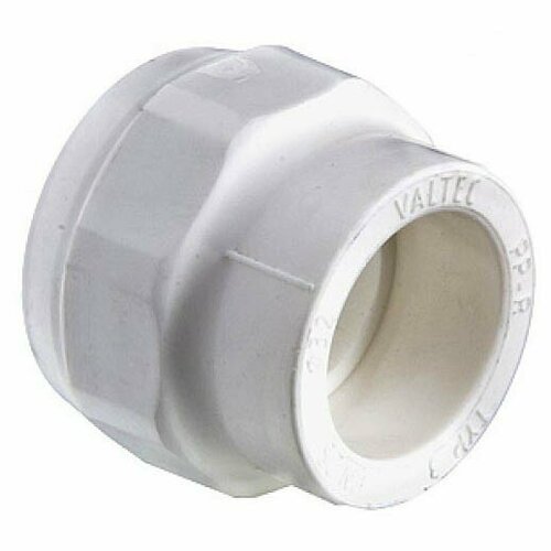 Муфта белая комбинированная ф32-3/4 В (25) полипропилен