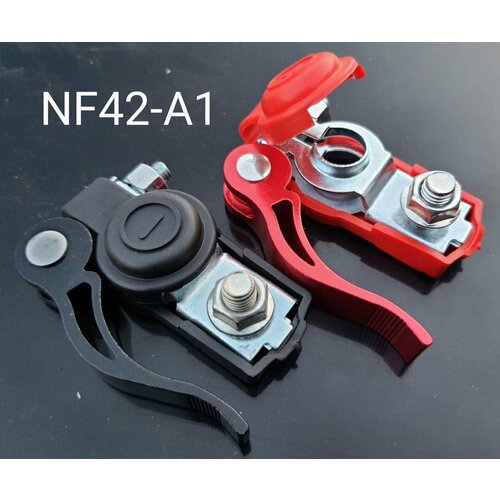 Клемма АКБ +,- быстросъем с защитн колпачками Ст. - Япония 2шт (TSA)