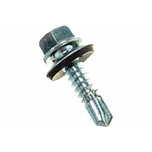 Kenner Кровельный саморез Kenner цинк, с шайбой EPDM, 6,3x25, фасовка 150 шт. ск6325ф