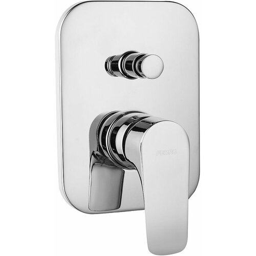 Смеситель для душа встраиваемый на 2 выхода FERRO TIGA BTG7PVL хром