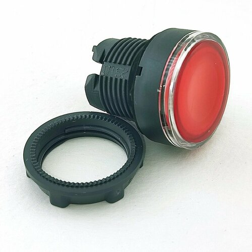 Кнопка ZB5AW343C / ZB5-AW343C красная плоская 10pcs r13 507 momentary push button switch 16mm momentary 6a 125vac 3a 250vac round switches black red green white blue yellow