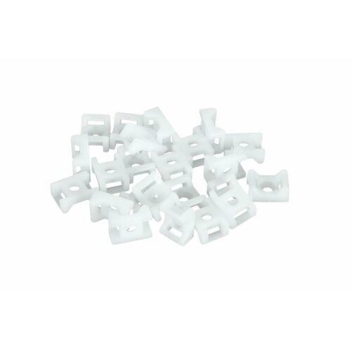 Основание для стяжек NIKOMAX с крепежным отверстием 6,8мм под шуруп, уп-ка 100шт. NMC-TMS68-WT-100