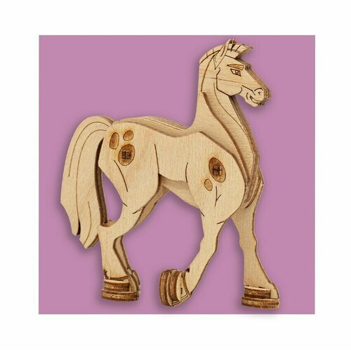 Деревянный конструктор Unit Конь