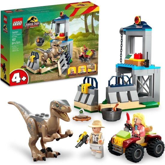 Конструктор LEGO ® Jurassic World™ 76957 Побег велоцираптора