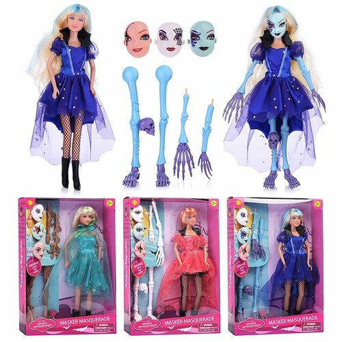 кукла defa с нарядами и аксессуарами Кукла шарнирная DEFA Lucy с аксессуарами, в коробке, пластик (8397)
