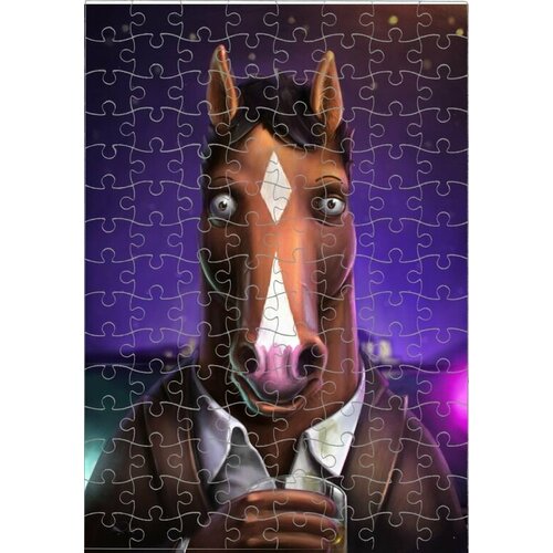 Пазл Конь БоДжек, BoJack Horseman №2, значок конь боджек bojack horseman 2