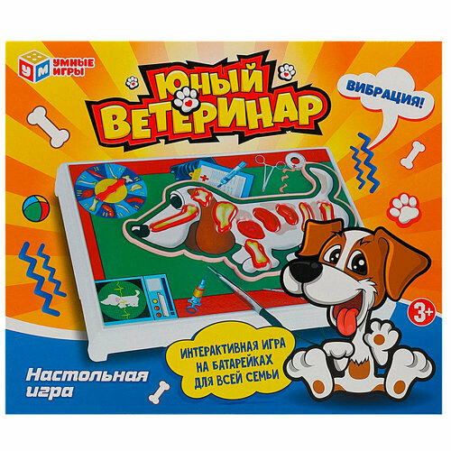 Игра Умка Юный ветеринар, бат. 1410K968-R