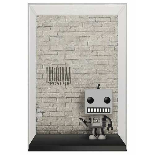 Фигурка Funko POP! Art Cover Brandalised Banksy Tagging Robot w/Case (02) 61517 фигура mighty jaxx camden maid by brandalised x banksy