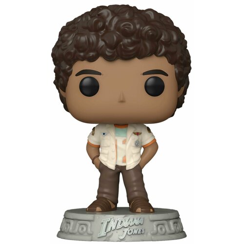 Фигурка Funko POP! Movies Bobble: Тедди Кумар (Teddy Kumar) Индиана Джонс и Колесо судьбы (Indiana Jones 5 Dial of Destiny) ((1388) 70811) 9,5 см funko pop статуэтка багз банни в роли фреда джонса