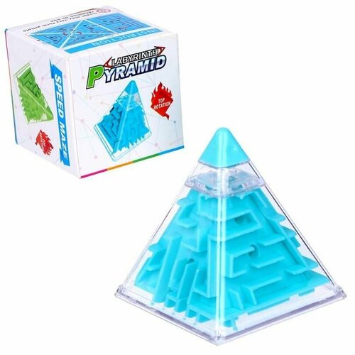 Игра-головоломка, Пирамида-лабиринт, пластиковая, 7 см, 1 шт.