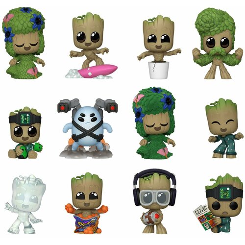 Фигурка Funko Mystery Minis: Случайный герой 1/12 Я Грут (I Am Groot) Марвел (Marvel) (70656) 6 см