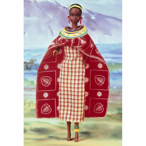Кукла Barbie Kenyan (Барби Кенийка)