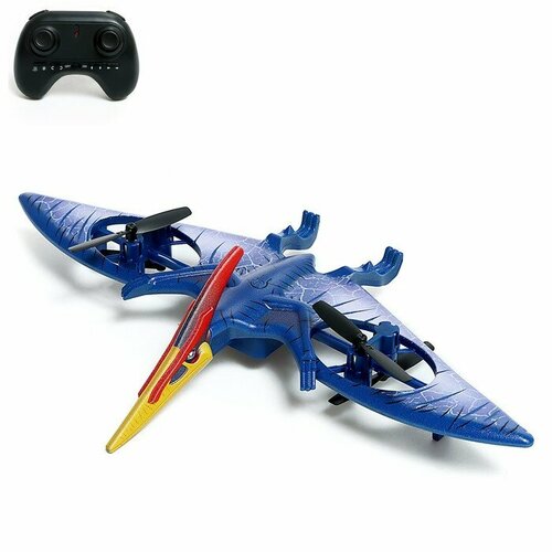 Квадрокоптер Дино Птерозавр радиоуправление свет звук с аккумулятором 4110₽