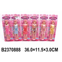 Кукла, 6 видов в ассорт, на блист. 36x11,5x3   ...