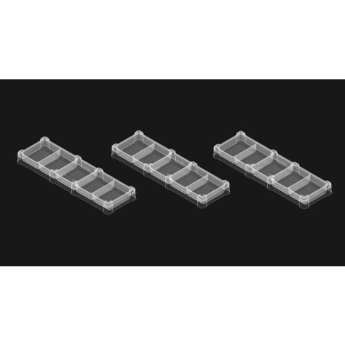 3 игронайзера Meeple House: UTS Euro Token (прозрачный)