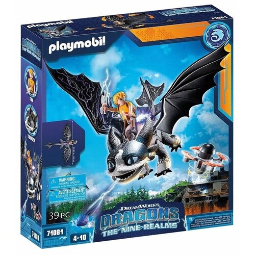 барбьери п звездные драконы star dragons Playmobil. Конструктор арт.71081 Dragons: The Nine Realms -Thunder & Tom (Драконы: Гром и Том)