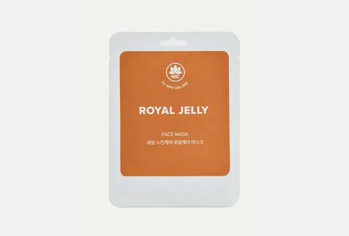 Тканевая маска для лица с эмульсией Маточное молочко Sheet Face Mask ROYAL JELLY