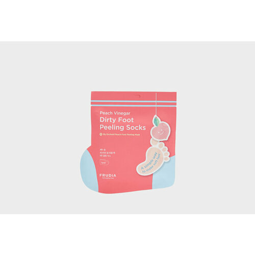 Маска-носочки для педикюра My Orchard Peach Foot Peeling Mask 2 шт носочки для педикюра a pieu soft foot 30 minute peeling socks объем